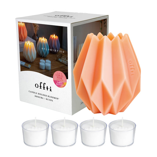 Candle Holder Bloomin Ivory/ Pure Lily