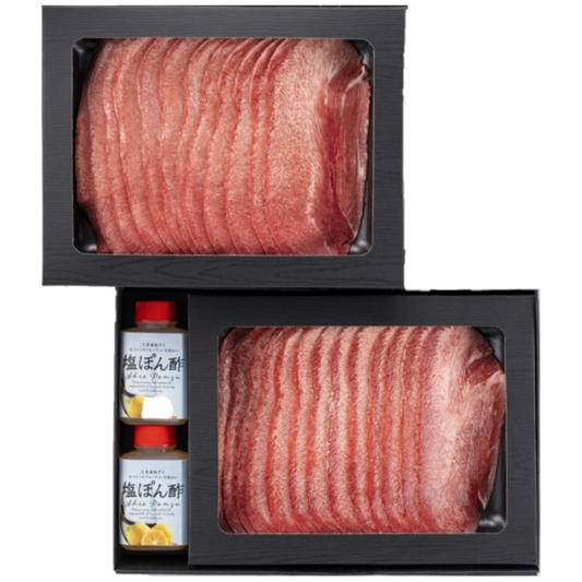 Beef tongue shabu-shabu set