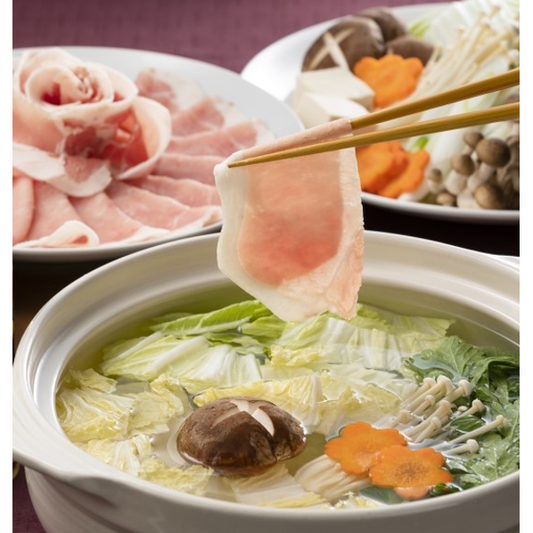 Okayama Peach Pork Shabu Shabu Set