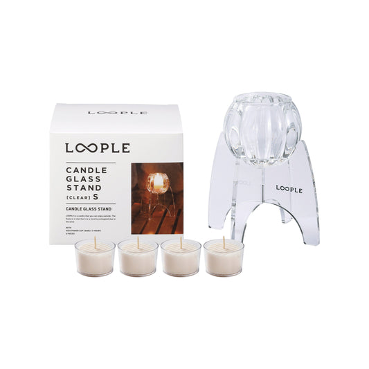 LOOPLE - Candle glass - Stand clear S/L