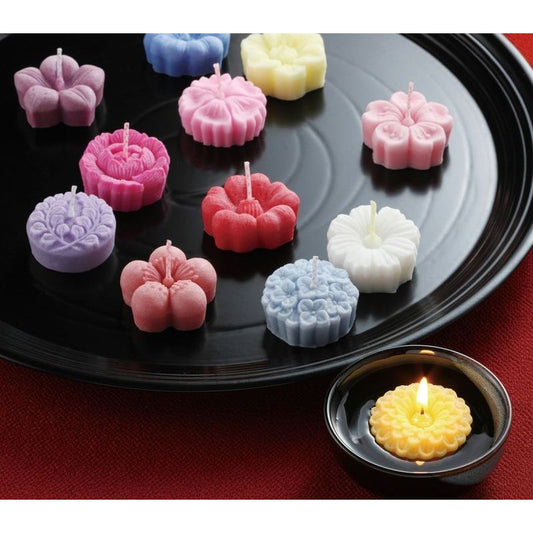 The lights go round the flowersSet of 12