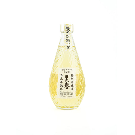 Tokubetsu Honjozo Nikko Homare 25 years vintage
